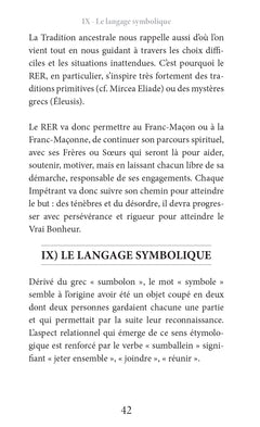 Pourquoi la Franc-Maçonnerie au Rite Écossais Rectifié ? (RER)