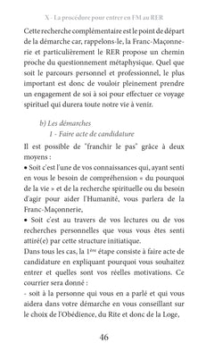 Pourquoi la Franc-Maçonnerie au Rite Écossais Rectifié ? (RER)