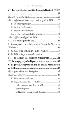 Pourquoi la Franc-Maçonnerie au Rite Écossais Rectifié ? (RER)