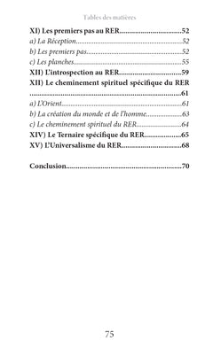 Pourquoi la Franc-Maçonnerie au Rite Écossais Rectifié ? (RER)