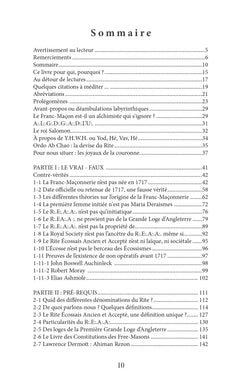 La Franc-Maçonnerie sous le Rite Écossais Ancien et Accepté