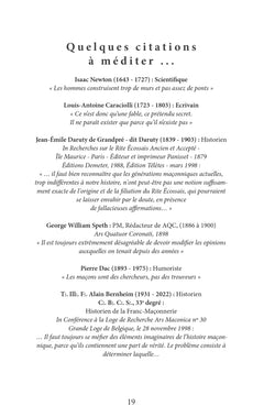 La Franc-Maçonnerie sous le Rite Écossais Ancien et Accepté