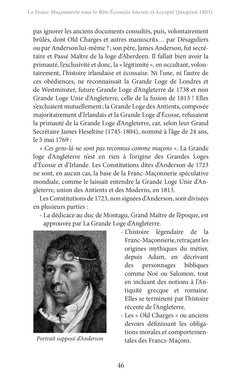 La Franc-Maçonnerie sous le Rite Écossais Ancien et Accepté
