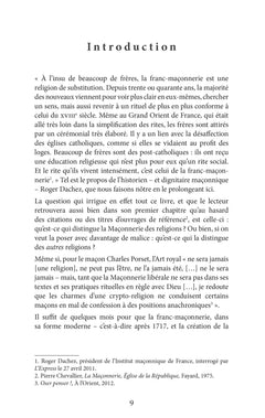 Les religions et les francs-maçons