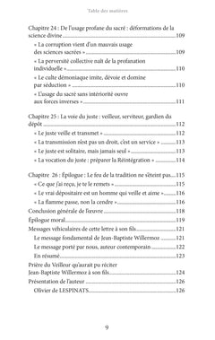 Méditation vivante sur la Lettre à mon fils de Jean-Baptiste Willermoz