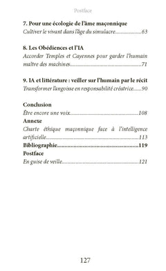 La Franc-Maçonnerie à l'épreuve de l'intelligence artificielle