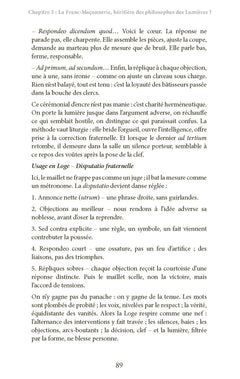 Les lumières maçonniques