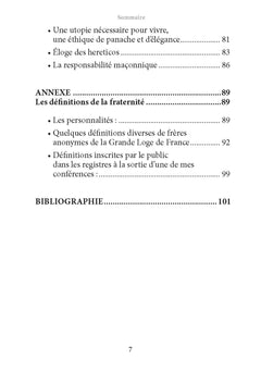 La responsabilité maçonnique