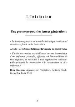 L'initiation