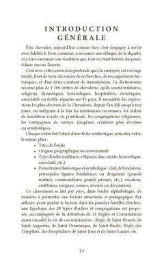 Dictionnaire des Ordres de Chevalerie et religieux à travers le monde