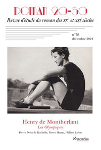 Henry de Montherlant, Les Olympiques