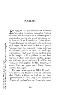 Suzanne Lenglen: Et la femme créa le tennis moderne
