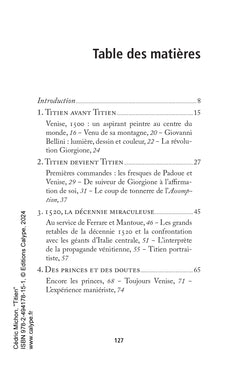 Titien: Peindre la saveur du monde