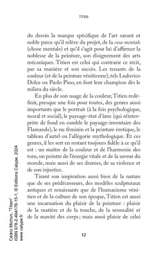 Titien: Peindre la saveur du monde