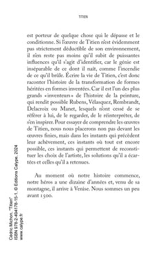 Titien: Peindre la saveur du monde