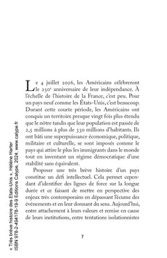 Très brève histoire des Etats-Unis