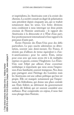 Très brève histoire des Etats-Unis