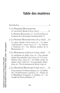 Très brève histoire de la France au XIXe siècle