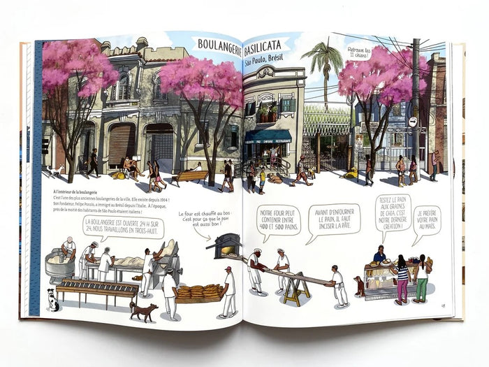 Le tour du monde en 6000 pains