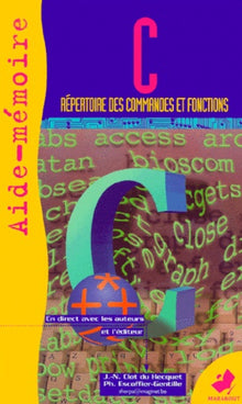 C. Répertoire des commandes et fonctions