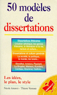 50 modèles de dissertations