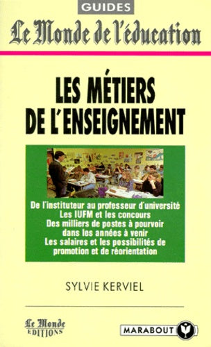 Les métiers de l'enseignement