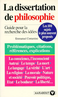 la dissertation de philosophie