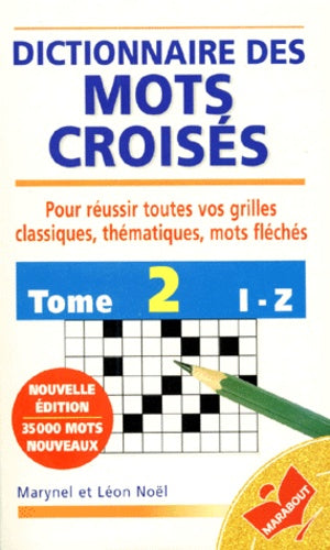 Dictionnaire des mots croisés