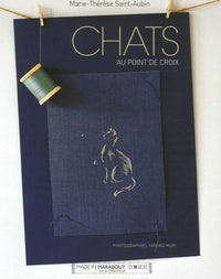 Chats au point de croix