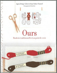 Ours: Broderie traditionnelle et au point de croix