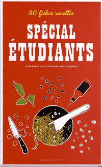 80 fiches recettes spécial étudiant