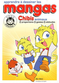 Apprendre à dessiner les mangas: Volume 4, Chibis animaux