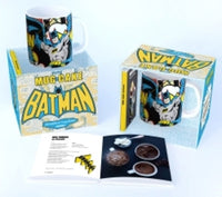 Coffret Mug cake Batman: Contient : 1 livre de recettes, 1 mug collector sérigraphié