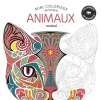 Mini coloriage antistress animaux