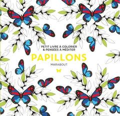 Papillons: Petit livre de coloriage & pensées à méditer