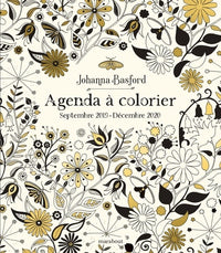 Agenda à colorier 2019 - 2020 Johanna Basford