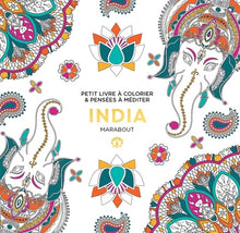 Le petit livre de coloriages : India