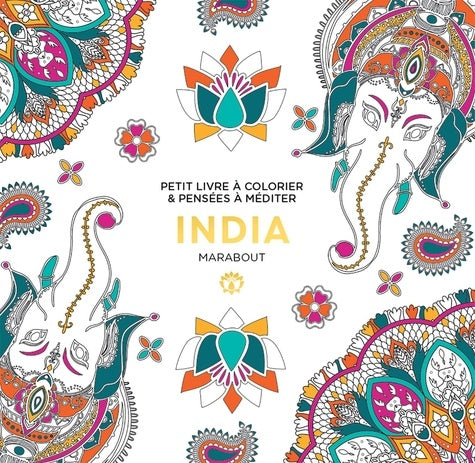 Le petit livre de coloriages : India