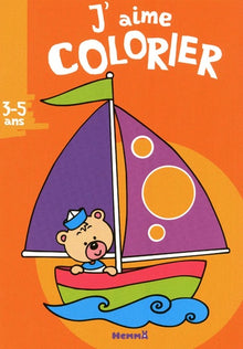 J'aime colorier (3-5 ans) (Voilier)