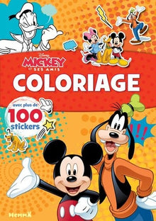 Disney Mickey et ses amis – Coloriage avec plus de 100 stickers