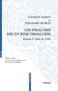 Les Psaumes mis en rime françoise