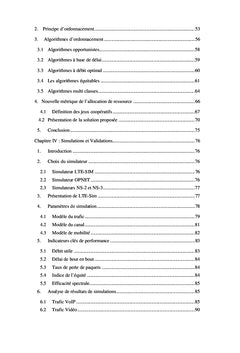 Allocation de ressources radio dans les reseaux LTe A forte mobilite