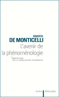 L'avenir de la phénoménologie