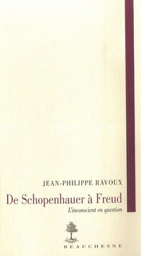 De Schopenhauer à Freud
