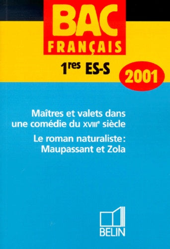 Bac français, 1re ES, S, 2001
