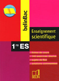 Enseignement scientifique 1ère ES