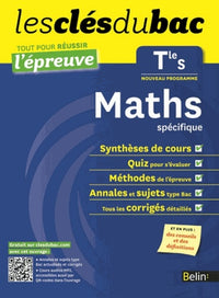 Cls du Bac - Maths Tle S spcifique - Russir l'preuve