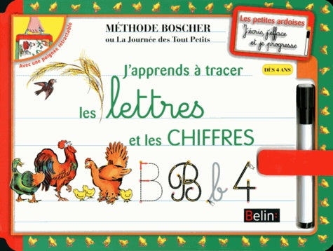 Ardoises Boscher - Les lettres et les chiffres