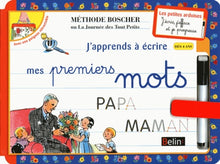 Ardoises Boscher - écrire mes premiers mots
