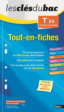 Tout en Fiches Tle Es